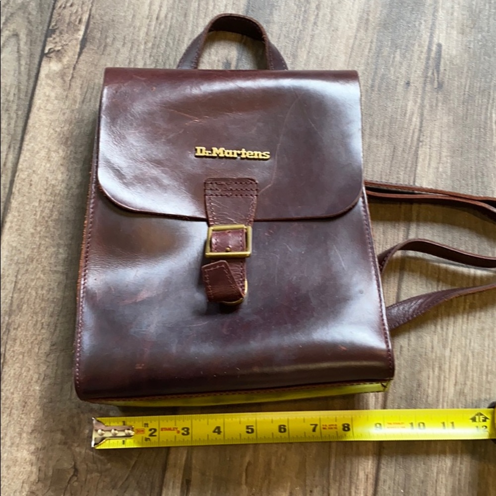 Dr. Martens Brown Leather Backpack - Picture 10 of 16